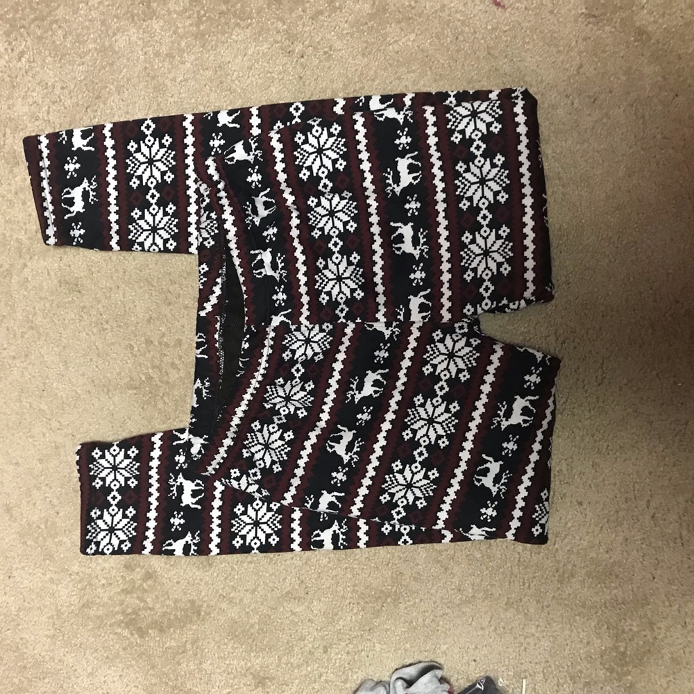 Fleece lined leggings